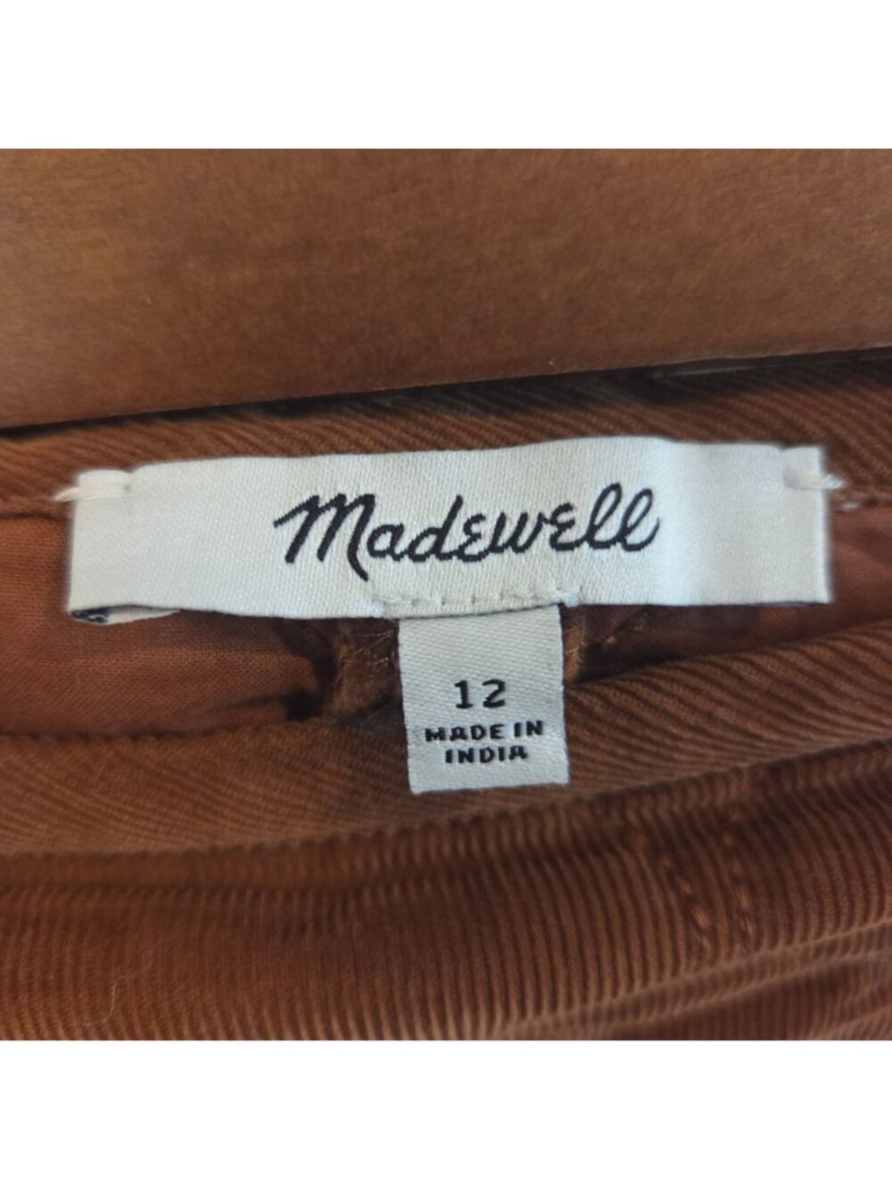 Madewell Corduroy Quilted Mini Skirt - Picture 3 of 12